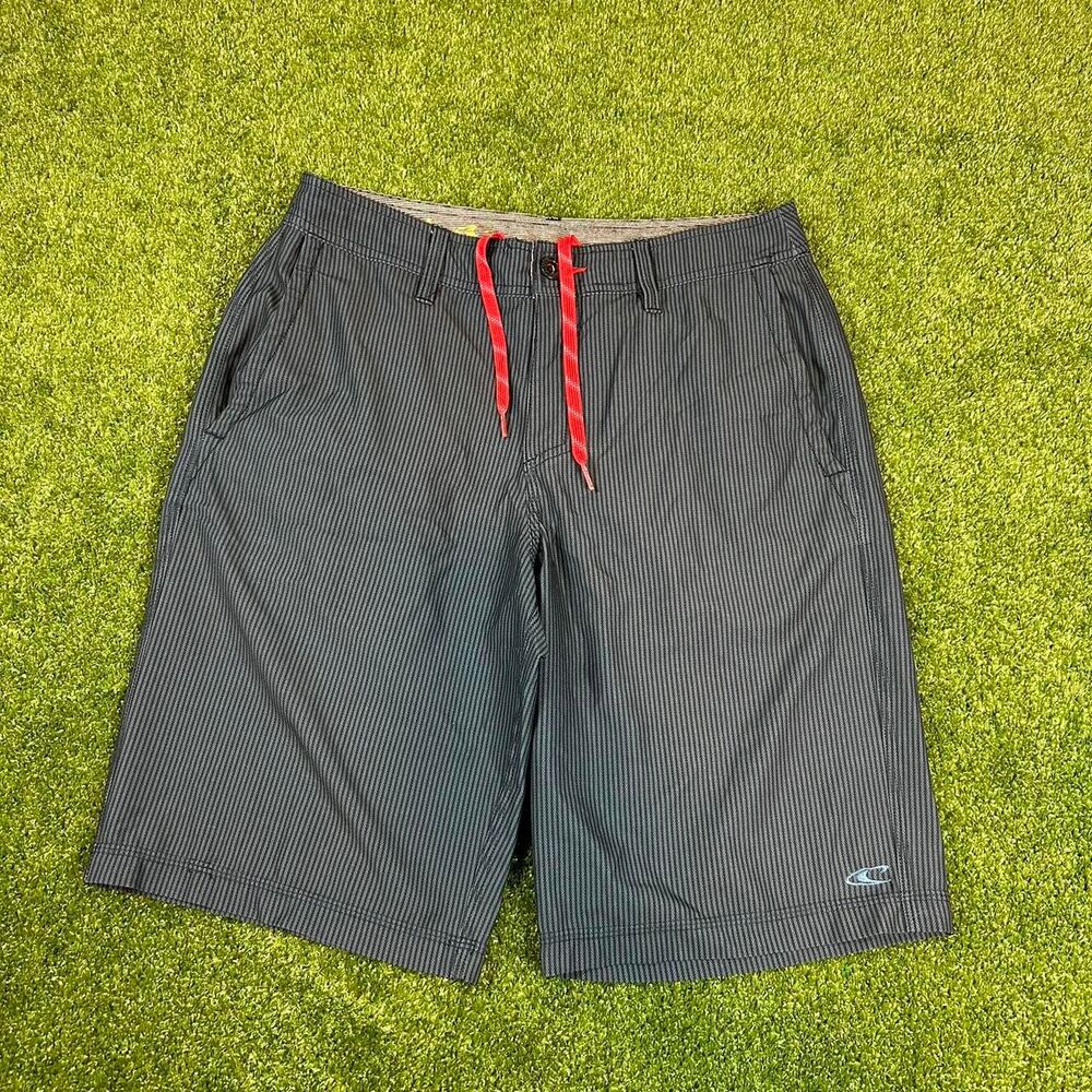 O-neill Men's Grey and Blue Shorts